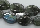 CLB114 15.5 inches 15*20mm oval labradorite gemstone beads wholesale