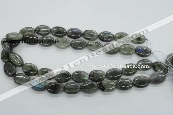 CLB114 15.5 inches 15*20mm oval labradorite gemstone beads wholesale