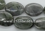 CLB115 15.5 inches 18*25mm oval labradorite gemstone beads wholesale