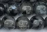 CLB1160 15 inches 8mm round black labradorite beads, 2mm hole
