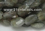 CLB12 16 inches 15*20mm faceted oval labradorite gemstone beads