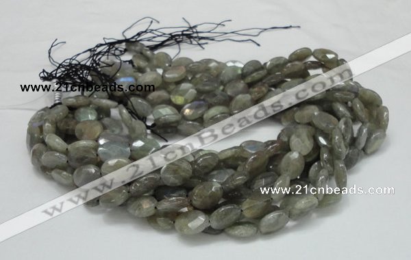 CLB12 16 inches 15*20mm faceted oval labradorite gemstone beads