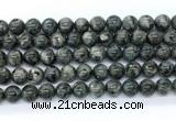 CLB1203 15.5 inches 10mm round black labradorite gemstone beads