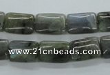 CLB121 15.5 inches 10*14mm rectangle labradorite gemstone beads wholesale