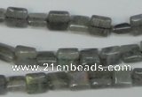 CLB161 15.5 inches 8*8mm square labradorite gemstone beads