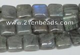 CLB162 15.5 inches 10*10mm square labradorite gemstone beads