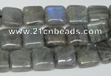 CLB162 15.5 inches 10*10mm square labradorite gemstone beads