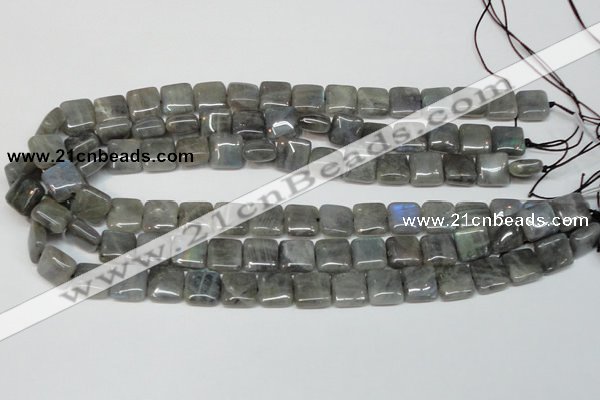 CLB163 15.5 inches 12*12mm square labradorite gemstone beads