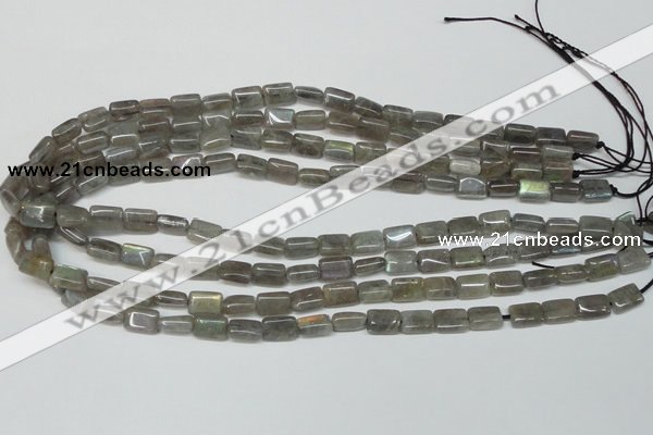 CLB165 15.5 inches 7*10mm rectangle labradorite gemstone beads