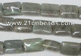 CLB166 15.5 inches 8*12mm rectangle labradorite gemstone beads