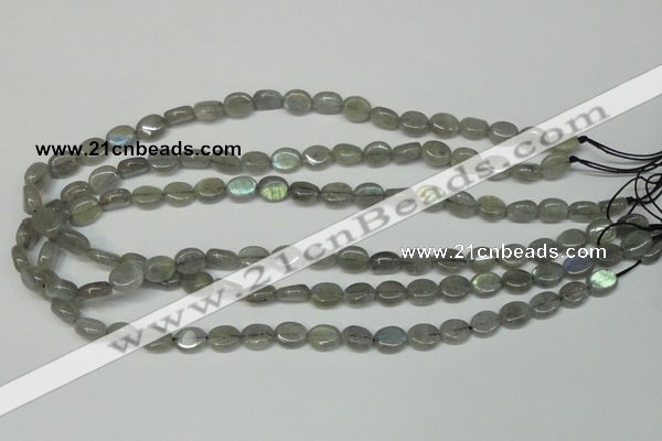CLB172 15.5 inches 8*10mm oval labradorite gemstone beads