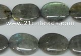 CLB175 15.5 inches 15*20mm oval labradorite gemstone beads