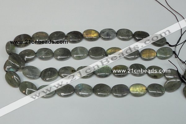 CLB175 15.5 inches 15*20mm oval labradorite gemstone beads