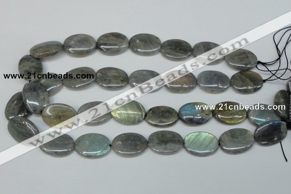 CLB176 15.5 inches 18*25mm oval labradorite gemstone beads