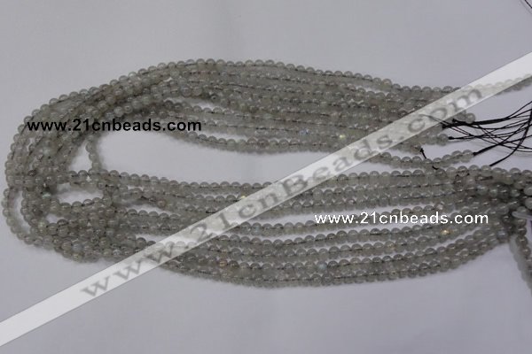 CLB18 15.5 inches 4mm round labradorite gemstone beads wholesale