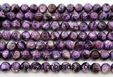CLB2022 15 inches 10mm round purple lepidolite gemstone beads