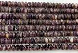 CLB2030 15 inches 5*8mm rondelle natural lepidolite gemstone beads