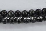 CLB351 15.5 inches 6mm round black labradorite beads wholesale