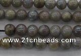 CLB601 15.5 inches 6mm round AB-color labradorite beads