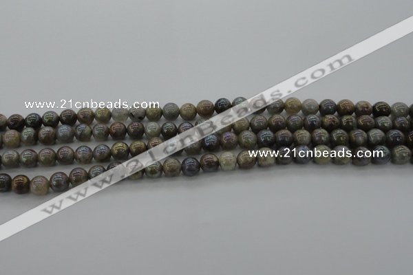 CLB602 15.5 inches 8mm round AB-color labradorite beads