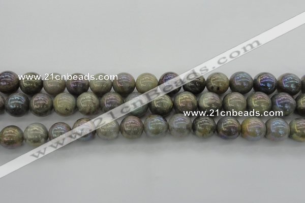 CLB605 15.5 inches 14mm round AB-color labradorite beads