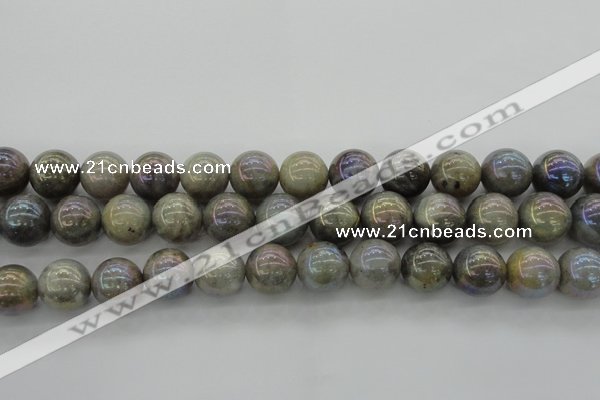 CLB607 15.5 inches 18mm round AB-color labradorite beads