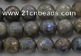 CLB613 15.5 inches 10mm faceted round AB-color labradorite beads