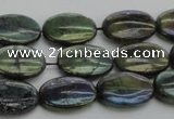 CLB648 15.5 inches 10*14mm oval AB-color labradorite beads