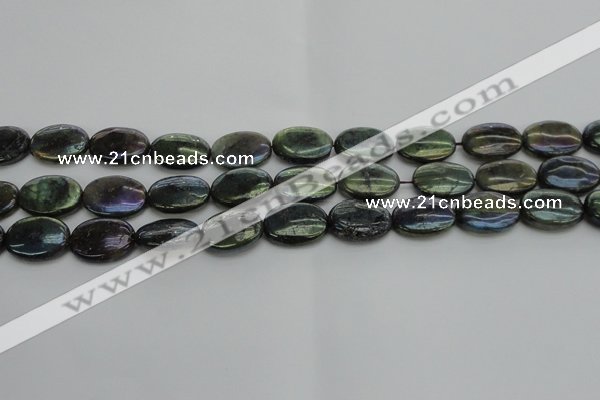 CLB650 15.5 inches 13*18mm oval AB-color labradorite beads