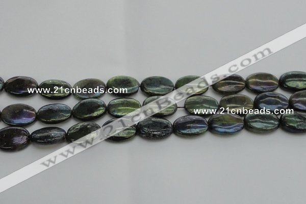 CLB651 15.5 inches 15*20mm oval AB-color labradorite beads