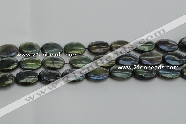 CLB652 15.5 inches 18*25mm oval AB-color labradorite beads