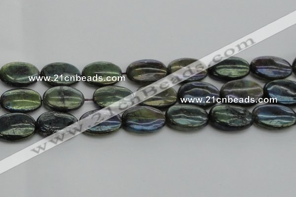 CLB653 15.5 inches 20*30mm oval AB-color labradorite beads