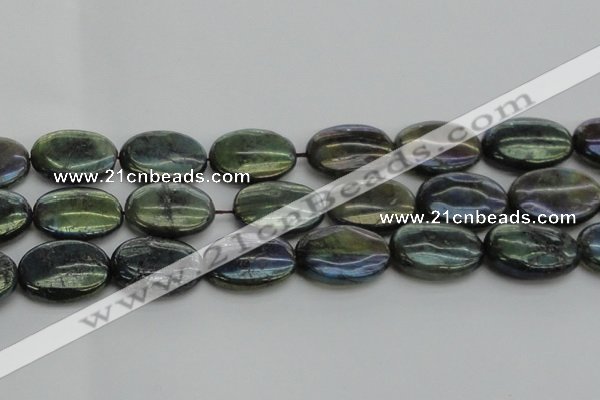 CLB654 15.5 inches 25*35mm oval AB-color labradorite beads