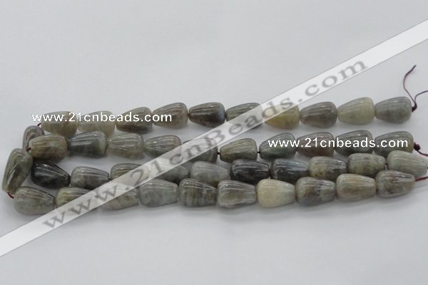 CLB719 15.5 inches 8*12mm teardrop labradorite gemstone beads