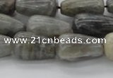 CLB725 15.5 inches 10*30mm teardrop labradorite gemstone beads