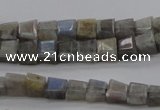 CLB752 15.5 inches 7*9mm faceted trapezoid labradorite gemstone beads