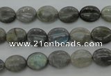 CLB80 15.5 inches 8*10mm oval labradorite beads wholesale