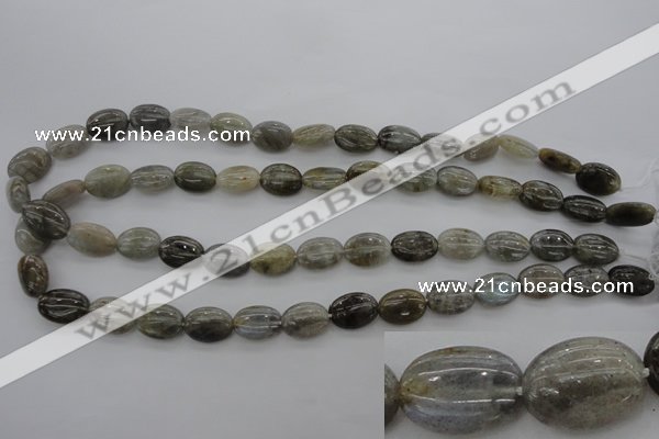 CLB82 15.5 inches 10*14mm oval labradorite beads wholesale