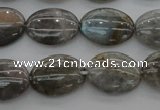 CLB83 15.5 inches 12*16mm oval labradorite beads wholesale