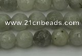CLB862 15.5 inches 8mm faceted round AB grade labradorite beads