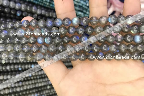 CLB917 15.5 inches 7mm round labradorite gemstone beads