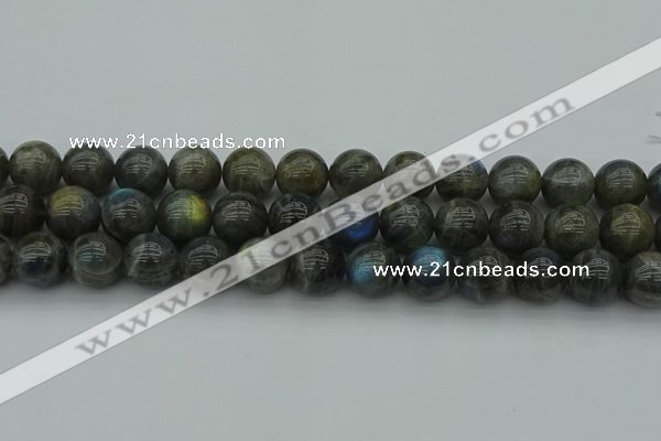 CLB951 15.5 inches 14mm round labradorite gemstone beads