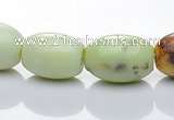 CLE02 16 inch 10*14mm rice lemon turquoise stone beads Wholesale