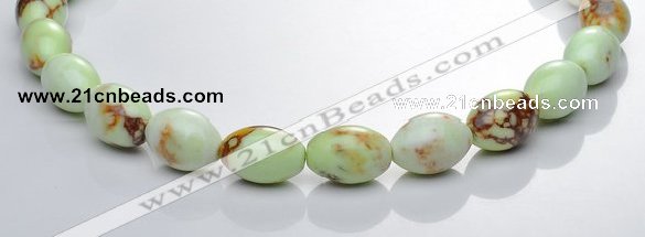 CLE03 13*18mm rice lemon turquoise  gemstone beads Wholesale