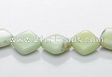 CLE15 rhombic 8*8mm lemon turquoise gemstone beads Wholesale