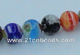 CLG501 16 inches 8mm round lampwork glass beads wholesale