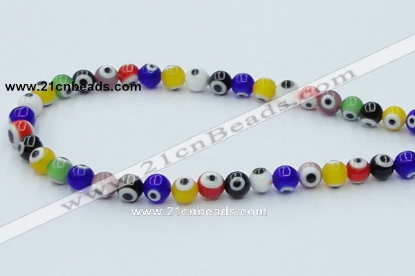 CLG505 16 inches 8mm round lampwork glass beads wholesale