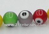 CLG506 16 inches 10mm round lampwork glass beads wholesale