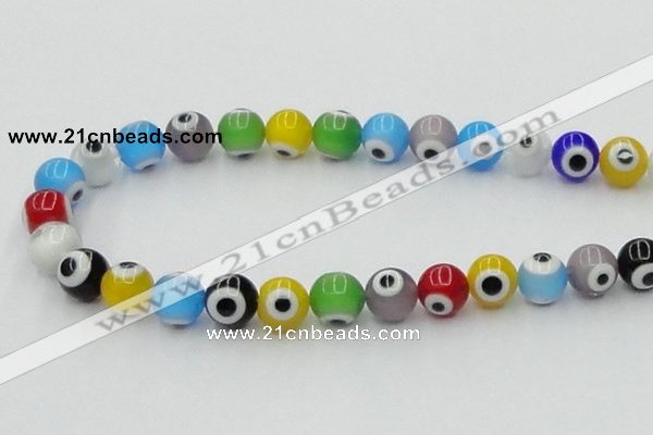 CLG506 16 inches 10mm round lampwork glass beads wholesale