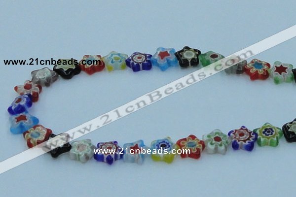 CLG514 16 inches 12*12mm star lampwork glass beads wholesale